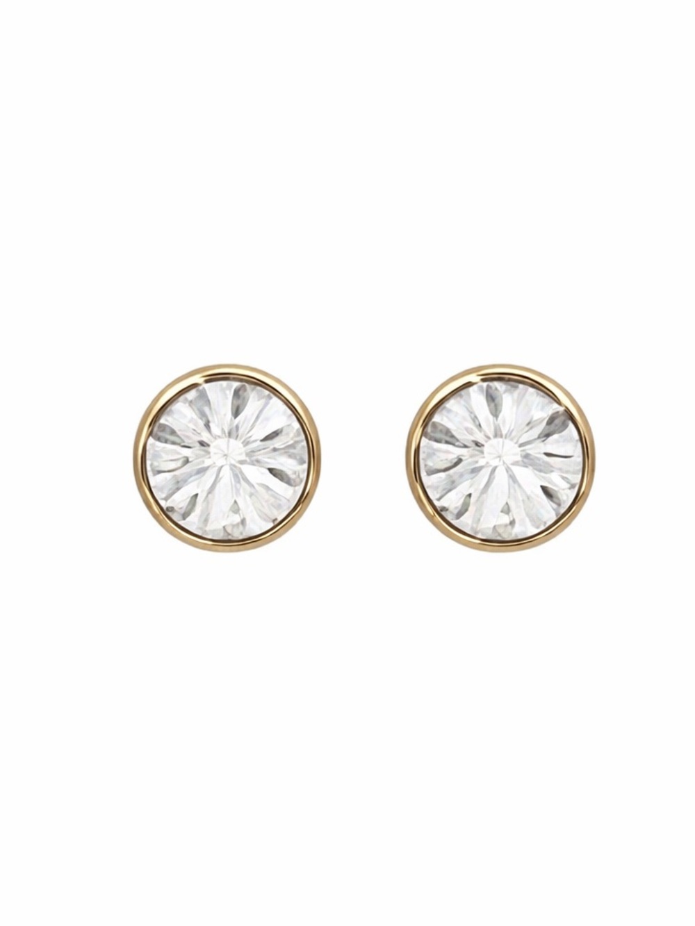 Clear Crystal Stud Earrings (NWT)